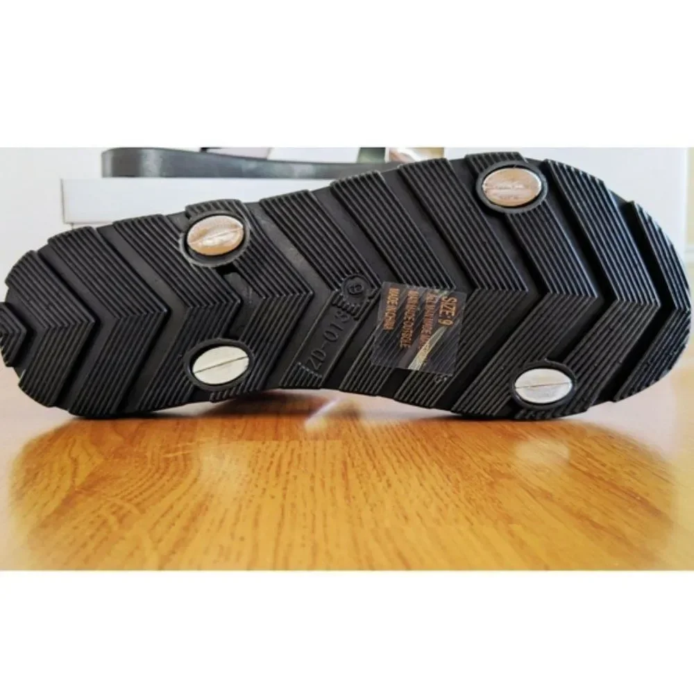 Silver Metallic Electric Karma Slides